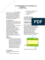 Informe de Laboratorio de Electrónica de Potencia