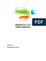 GEPON OLT CLI User Manual - v1.7