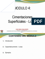 Módulo 4. Cim Sup - Losas