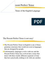 The Present Perfect Tense