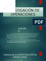 Investigacion de Operaciones