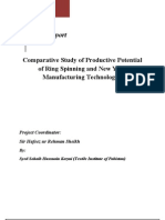 Ring Spinning Vs All Technologies Part 1