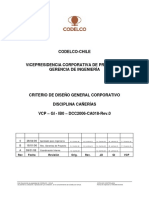 Criterio de Diseño General Corporativo - Disciplina Cañerías-R0 PDF