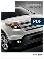 2011 FORD EXPLORER Brochure