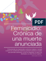 Femicidio-Crónica de Una Muerte Anunciada PDF