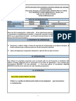 Guía de Autoforamación Nivel Básica Grado 6° Área/Asignatura Inglés Tiempo 2 Horas Semanales Duración SEMANA I: Abril 27 Al 30 I. Competencia