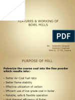 Features & Working of Bowl Mills