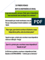 Crise Primeiro Reinado 8º Ano