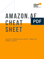 Amazon - Ae Cheat Sheet: Created By: Amazon Sellers Society - Middle East Updated: Jan 2020