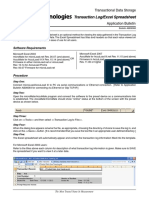 Transaction Log Excel Spreadsheet