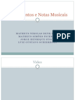 Instrumentos e Notas Musicais