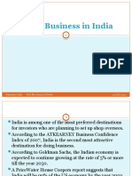 Business in India Prof. Ms. Simran A.Chawla