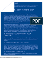 Teología Sistemática - Teología Propia - La Trinidad