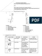 Soal Evaluasi Sist. Gerak Pertemuan 1 BIOLOGI