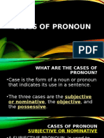 Cases of Pronoun