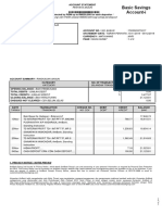 Basic Savings Account-I: Penyata Akaun