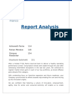 Report Analysis: Ashawath Raina 114 Rohan Mendon 145 Shreyas Khatavkar 154