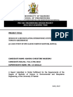 Design of A Recirculating Hydroponics System For A Tomato Greenhouse (A Case Study of HM Clause Farm in Nanyuki, Kenya)