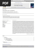 Gynecologic Cancer in Pregnancy