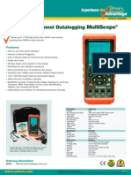 5Mhz Dual Channel Datalogging: Multiscope