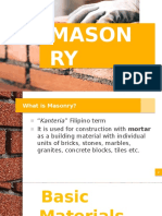 Division 4 Masonry