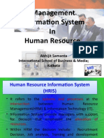 MIS (Management Information System) in HR Applications