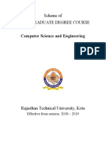 Scheme of Undergraduate Degree Course: Computer Science and Engineering