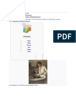 Chemistry: Chemistry (Disambiguation) Chemical Science (Journal)