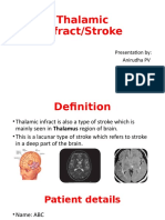 Thalamic Infract