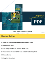 Chapter 21 Lipid Metabolism