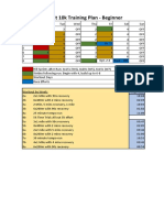 Reddit 8-Week Training Plan - 10k