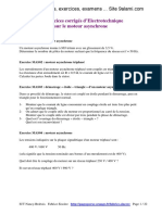 Exercices Corrigés D'electrotechnique Sur Le Moteur Asynchrone