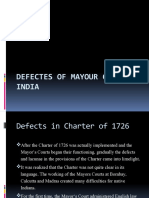 Defectes of Mayour Court in India