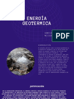 Energía Geotermica