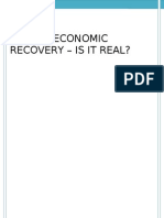 Global Economic Recovery