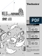 Technics SC-DV290 PDF