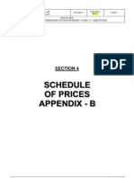 Section 4 - Schedule of Prices - Appendix - B r3