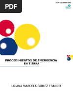 Procedimientos de Emergencia en Tierra 2015