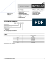 Ds2Y Relays: Features Typical Applications