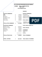 Formatos Estados Financieros