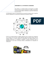 Gps Como Herramienta A La Topografia E Ingenieria