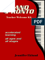 Piano Pronto Teacher Welcome Kit 2019 PDF