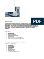 CNC Milling Report