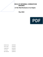 Fluid Mechanics: Internal Combustion Engine