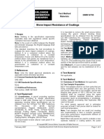 Worldwide Engineering Standards: Stone Impact Resistance of Coatings