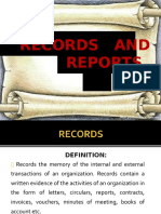 Records & Reports