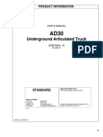 井下铰链式卡车（AD30) 备件手册2 PDF