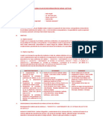 ESQUEMA PLAN DE RECUPERACIÓN MODULO I, II y III