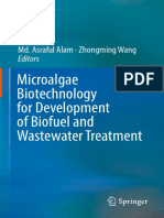 Biotecnología de Microalgas para El Desarrollo de Biocombustibes y Tratamiento de Aguas Residuales PDF