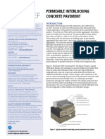 Tech Brief: Permeable Interlocking Concrete Pavement